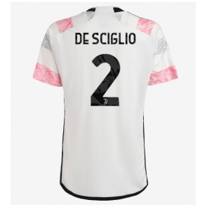 Juventus Mattia De Sciglio #2 Bortatröja 2023-24 Kortärmad